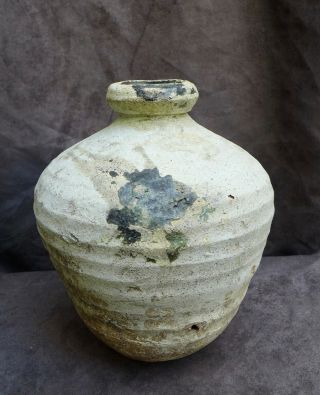 and rare 17th Century Spanish Portugal Olive transport jar canal found 3
