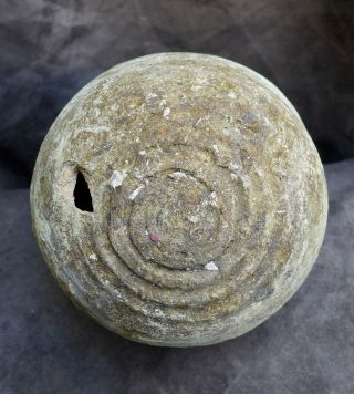 and rare 17th Century Spanish Portugal Olive transport jar canal found 6