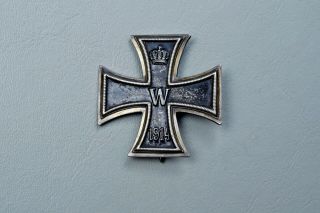 Wwi German 1914 Iron Cross 1st Class Marked " Ko "