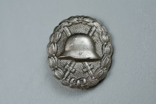 Wwi German Model 1918 Silver Wound Badge - Near