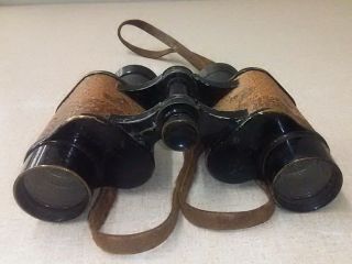 Wwi Us Army Signal Corps Binoculars Bausch & Lomb Type Ee 1916 Battle