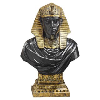 Egyptian King Dynasty Statue Rameses Bust Sculpture Egypt Figurine Art Decor
