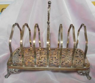 Theodore B.  Starr York Sterling Bread Toast Rack 309 2