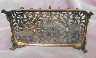 Theodore B.  Starr York Sterling Bread Toast Rack 309 4