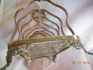 Theodore B.  Starr York Sterling Bread Toast Rack 309 6