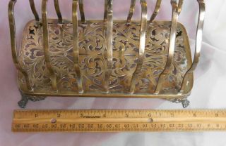 Theodore B.  Starr York Sterling Bread Toast Rack 309 8