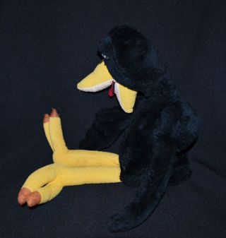 Shirls Neighbourhood Claude the Crow Plush Extremely Rare 1980 ' s Vintage 3