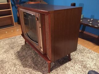1959 Zenith B&W Television with Remote Control and motor driven tuner,  STUNNING 3