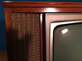 1959 Zenith B&W Television with Remote Control and motor driven tuner,  STUNNING 6