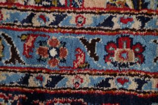 Kashmar Persian Rug 10 x 13 Wool Handmade Floral Oriental Area Rug Blue Carpet 11