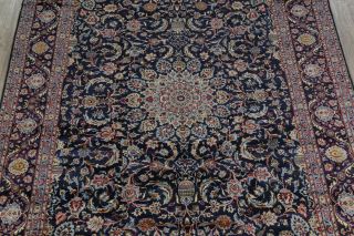 Kashmar Persian Rug 10 x 13 Wool Handmade Floral Oriental Area Rug Blue Carpet 3