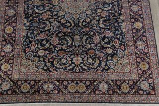 Kashmar Persian Rug 10 x 13 Wool Handmade Floral Oriental Area Rug Blue Carpet 5
