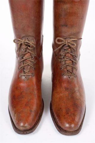 Vintage - Leather Riding Boots with Trees 5