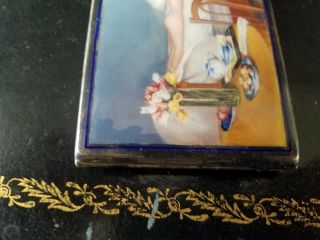 antique silver cigarette case 12
