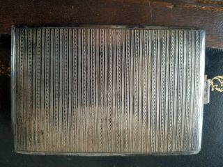 antique silver cigarette case 3