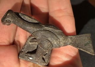 Rare Antique African Bronze Ashanti Gold Weight Exotic Crocodile Alligator