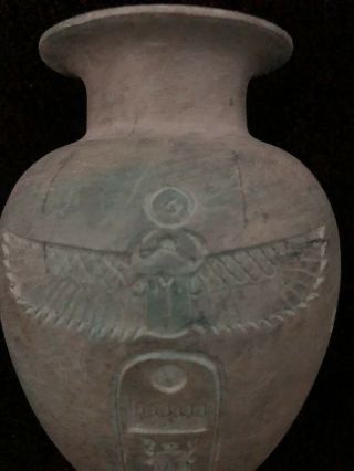 Rare Large Ancient Egyptian Pottery Bowl (1403 - 1365 Bc)