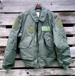Jacket,  Flyer’s,  Cold Weather,  Cwu - 45/p Size: Small