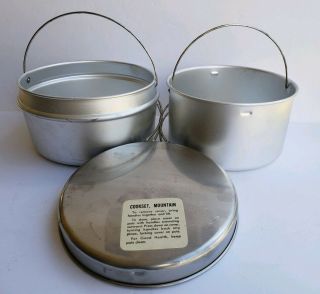 Us Military F.  E.  S.  C.  O 1952 Mountain Cookset Korean War Era.