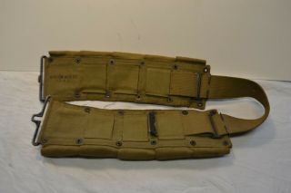 Hinson Mfg Co 1942 10 Pocket Ammo Belt