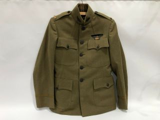 Wwi Army Air Service Sterling Gold Us Pilot Wings Uniform Named