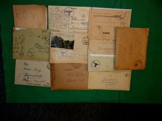 Ytranslated Ww2 German Feldpost 10 Letters (y)