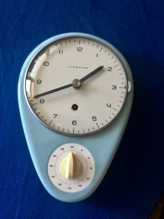 Junghans Max Bill Kitchen Clock,  Serviced.  Made In Germany