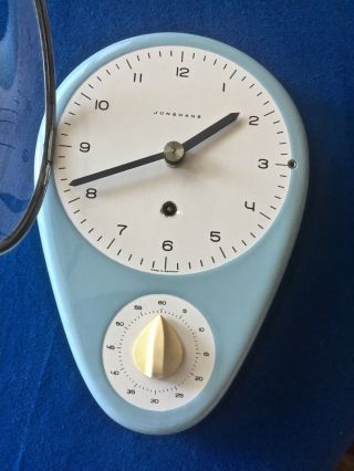 Junghans Max Bill Kitchen Clock,  serviced.  Made in Germany 2