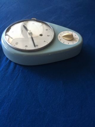 Junghans Max Bill Kitchen Clock,  serviced.  Made in Germany 3