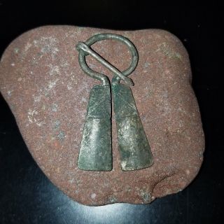 Rare Large Viking Silver Omega / Penannular Fibula / Brooch