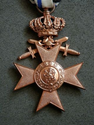 WW1 Germany,  Bavarian Military Merit Cross 3rd Class with Crown 4