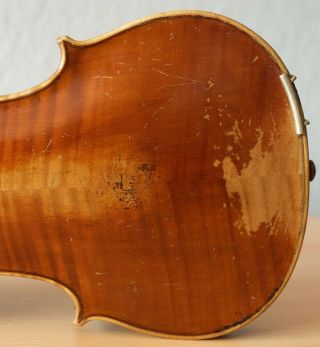 old violin 4/4 Geige viola cello fiddle label VINCENTIUS POSTIGLIONE 10
