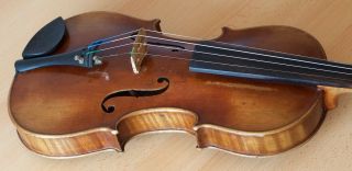 old violin 4/4 Geige viola cello fiddle label VINCENTIUS POSTIGLIONE 11