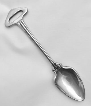 Very Rare Liberty & Co Tudric Art Nouveau Pewter Jam Spoon By Archibald Knox