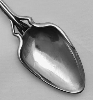 very rare liberty & co tudric art nouveau pewter jam spoon by archibald knox 3
