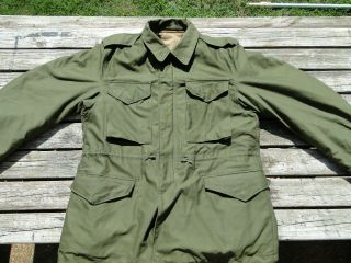 Jan 1952 Us Army M - 1951 Field Jacket Medium Regular Length Korean War