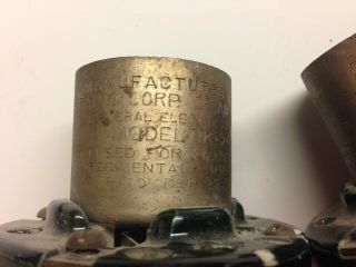 RCA Tube sockets UR - 542,  patent Dec 23,  1919 embossed 2