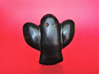 Archaic Jade Owl Pendant Amulet - Bird Form - MAGNETIC - LATE SHANG DYNASTY 2