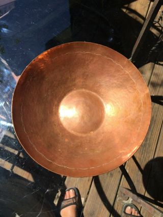 Awa Tsireh Copper Bowl Alfonso Roybal San Ildefonso Mexico