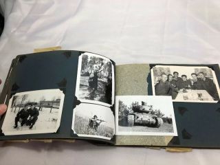 Korean War Us U.  S Photo Album,  Vintage,  Photos,  Soldier,  Tanks,  Black White