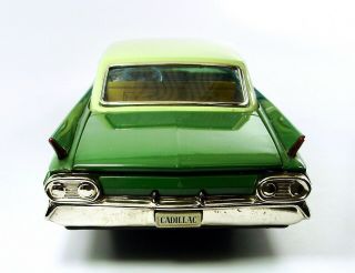 1961 Cadillac Fleetwood 17” (43.  2 cm) Japanese Tin Car w/Original Box by Shioji 7
