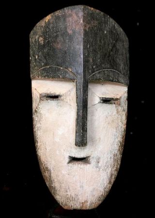Old Tribal Tsogo Mask - - Gabon Bn 46