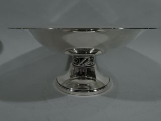 Durham Compote - Jensen La Paglia Style Footed Bowl - American Sterling Silver