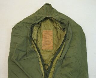 U.  S.  Army M - 1949 Mountain Down Sleeping Bag & Case Reg 1967 5