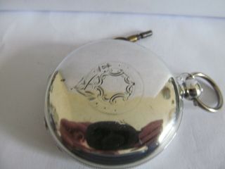 1886 18s Waltham pocket watch full hunter solid silver v.  g. , 12