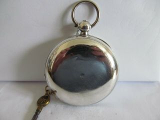 1886 18s Waltham pocket watch full hunter solid silver v.  g. , 3