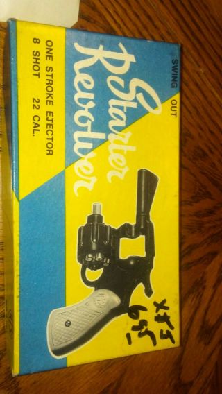 Very rare version RTS starter revolver 22.  cal and instructions 53009 4