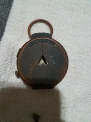 Ww1 Era Plan Ltd All Brass Compass 2