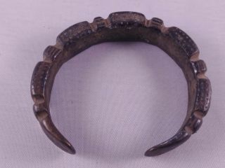 RARE Ancient Bronze Age Decorated Bracelet. 4