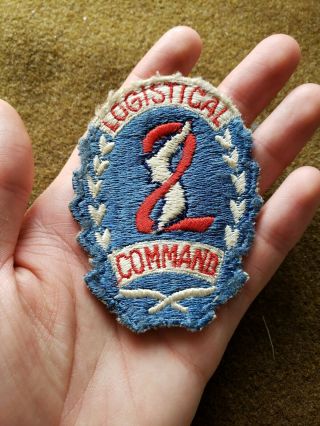Post Wwii Us Army 2nd Logistical Command Korean War Korea Patch
